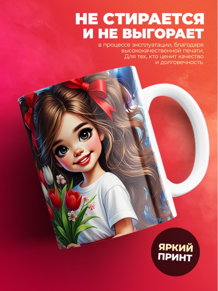 Кружка на 8 марта Маргарита  Екатеринбург
