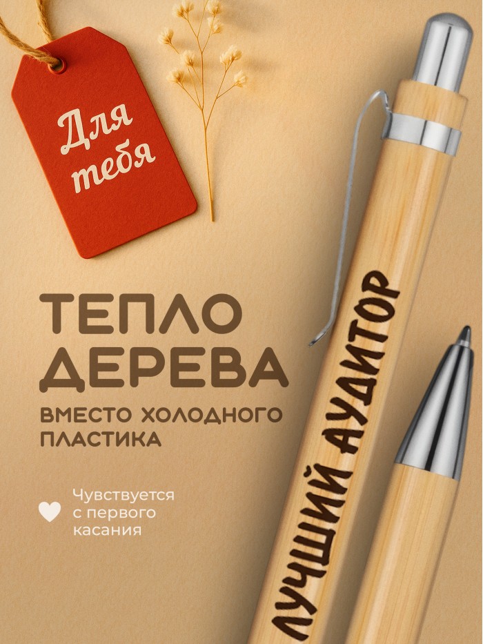 Ручка с гравировкой Лучший Аудитор